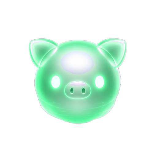 OinkAI, a glowing AI savings companion